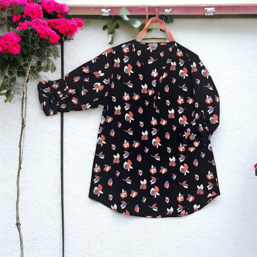 Pixley flower blouse